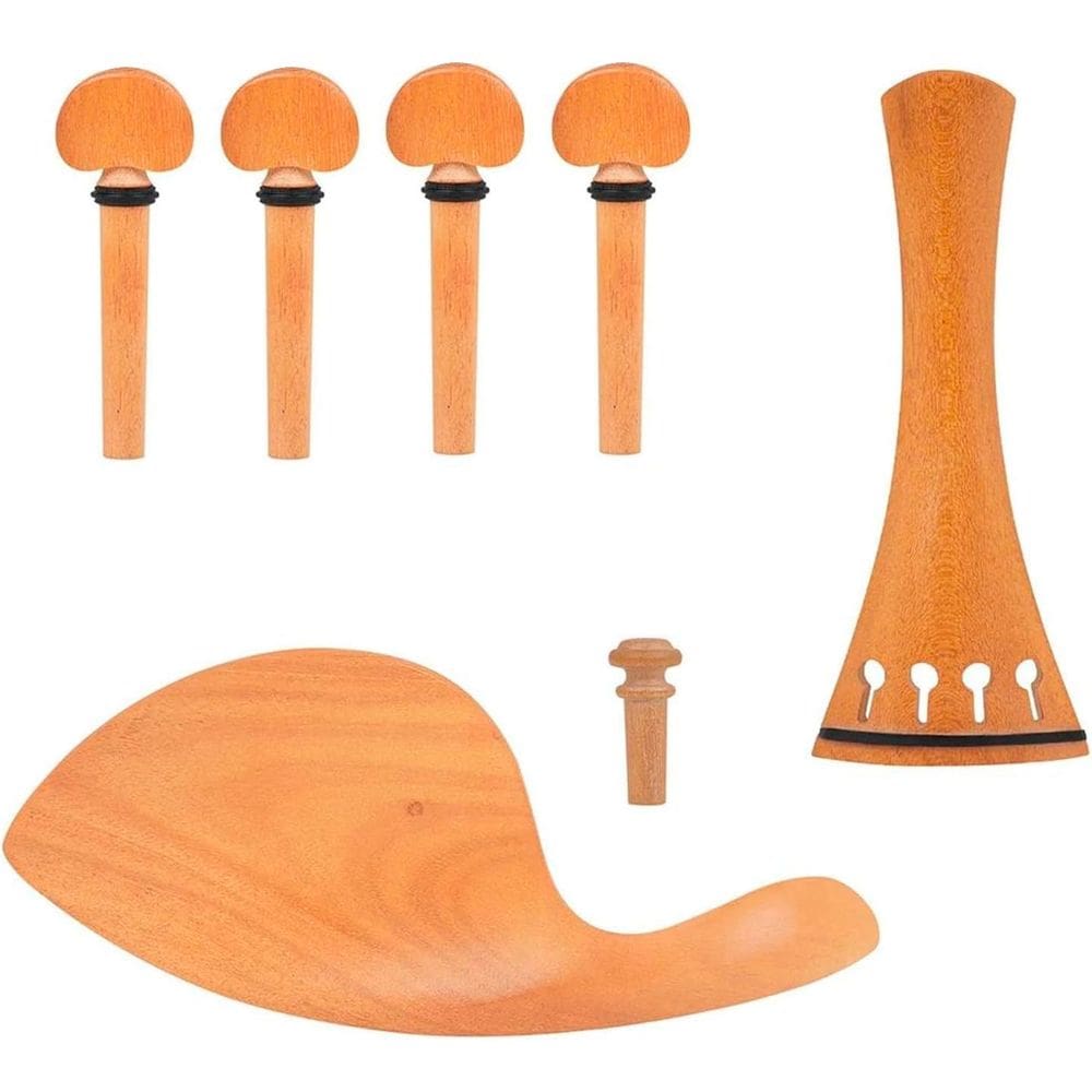 Set P/ Violino 4/4 Boxwood 7 Peças Ronsani 2064
