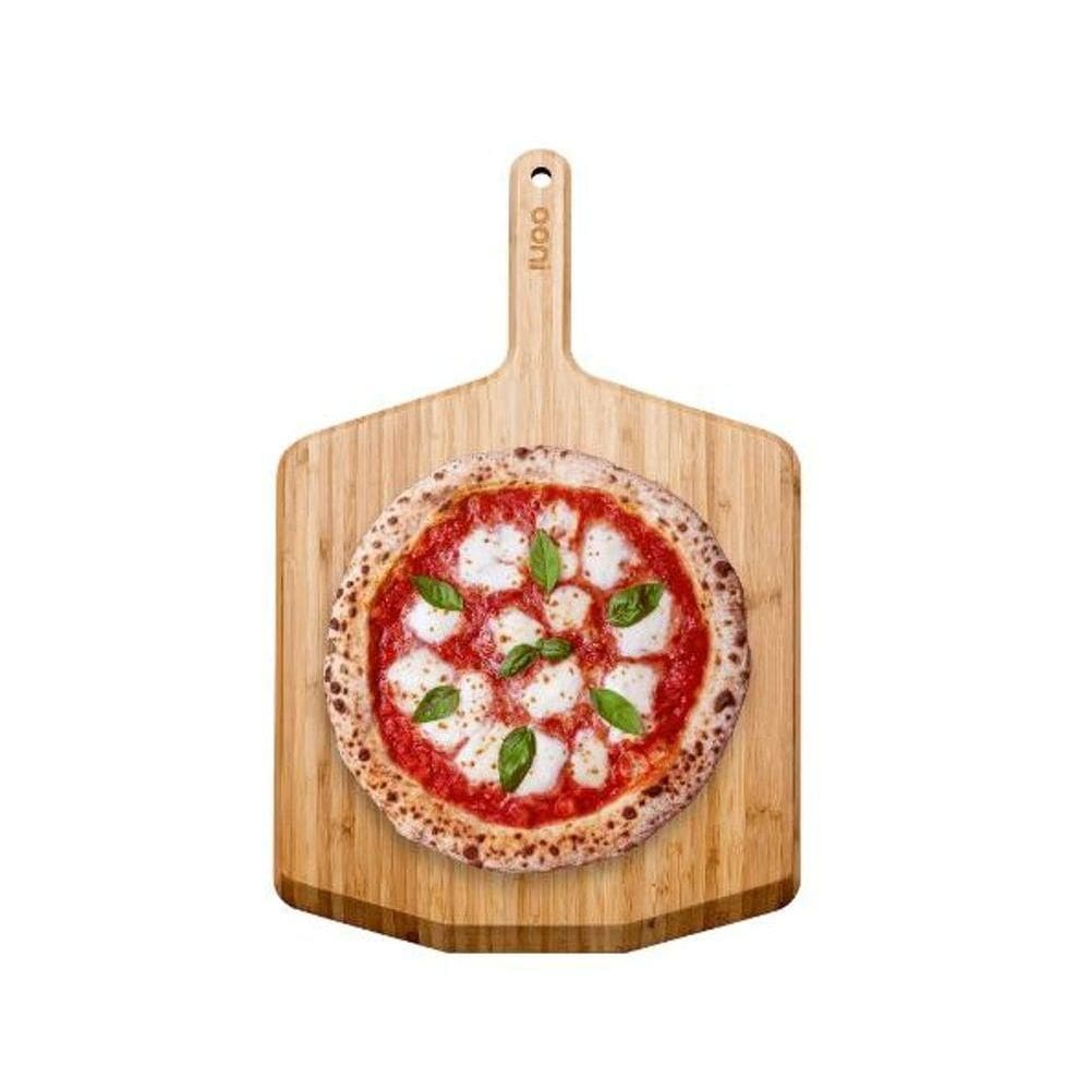 Espátula E Tábua De Bambu Ooni 30cm Para Pizza