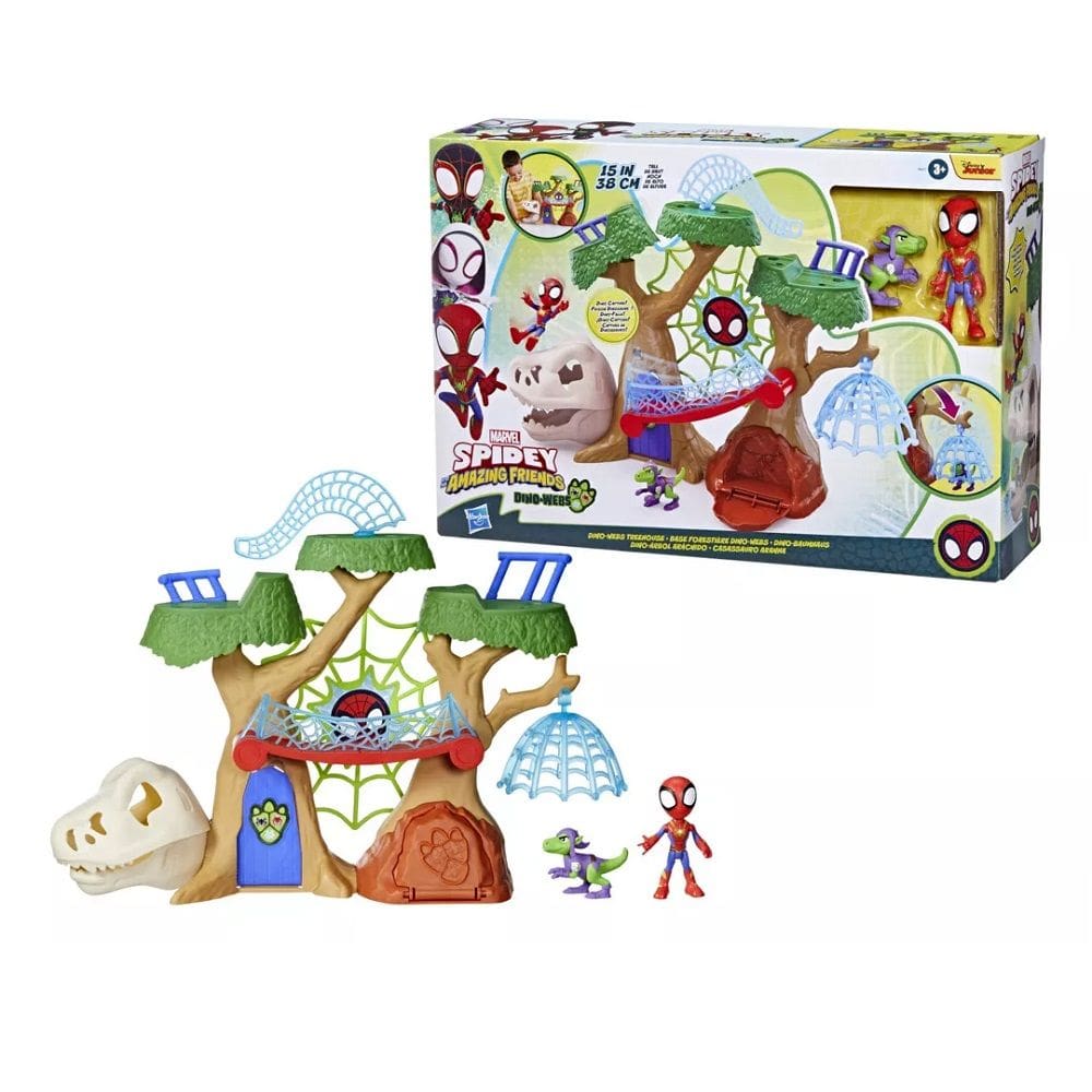 Marvel Spidey Amazing Friends Casassauro Aranha - Hasbro F9477