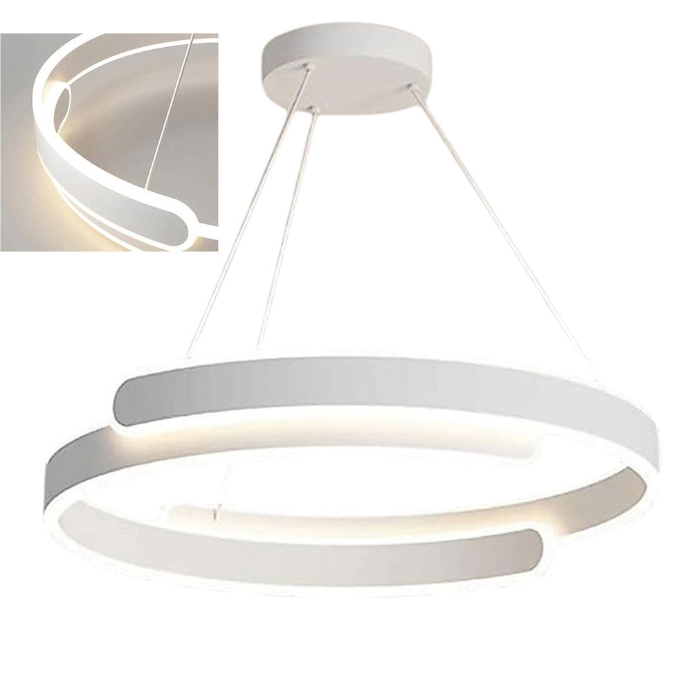 Lustre Pendente Plafon 3 em 1 Luminaria LEd Moderna Decoraçao Casa Quarto Sala de Estar Recepçao Residencial Comercial Luxo Iluminaçao Ambiente
