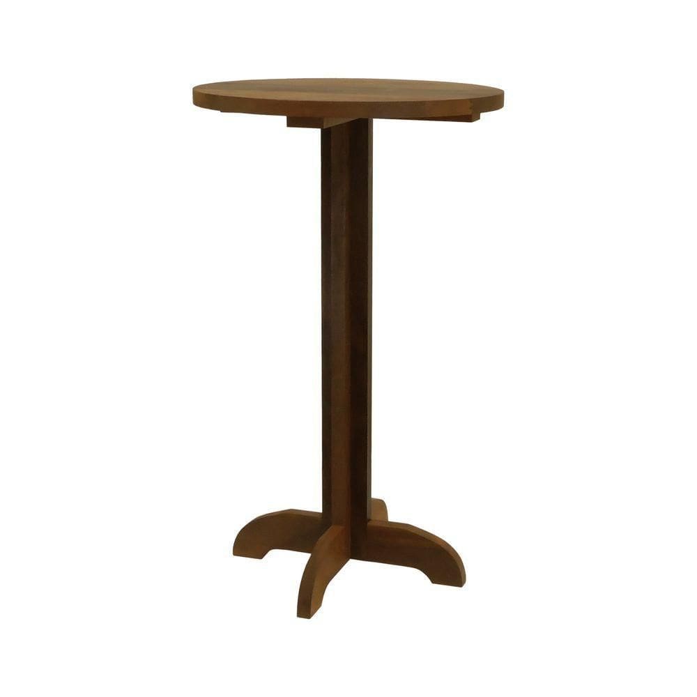 Mesa Bistrô Noronha Madeira Imbuia Maciça Stain Imbuia