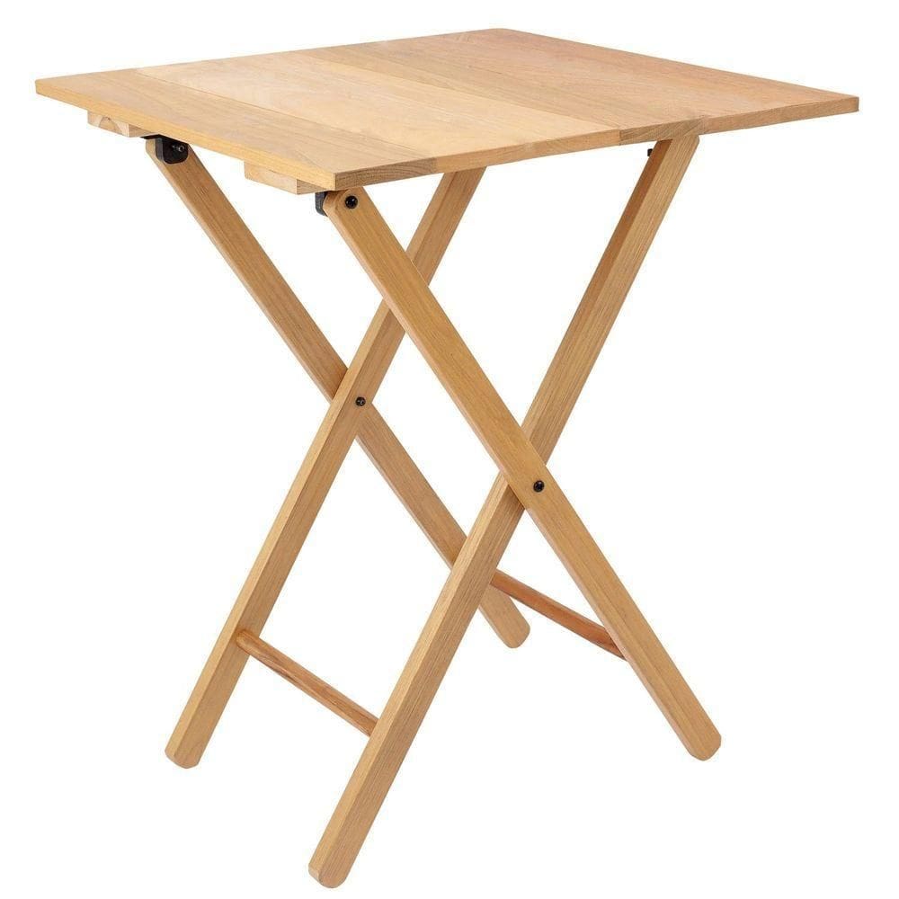 Mesa De Madeira Dobrável Tramontina Lille Em Madeira Tauari Fsc Com Acabamento Verniz Tramontina