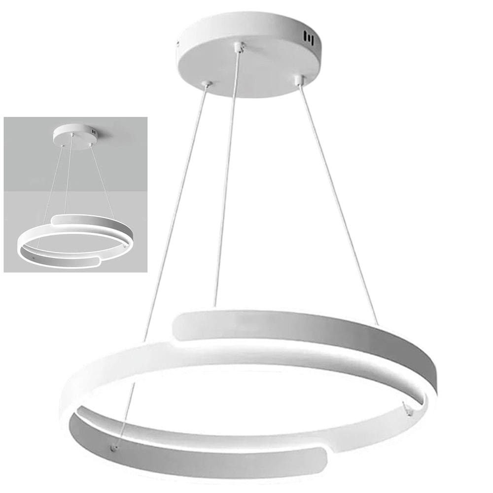 Lustre Pendente 3 em 1 Plafon Luminaria LED Decoraçao Casa Quarto Sala de Estar Residencial Comercial Recepçao Ambiente Moderno Luxo