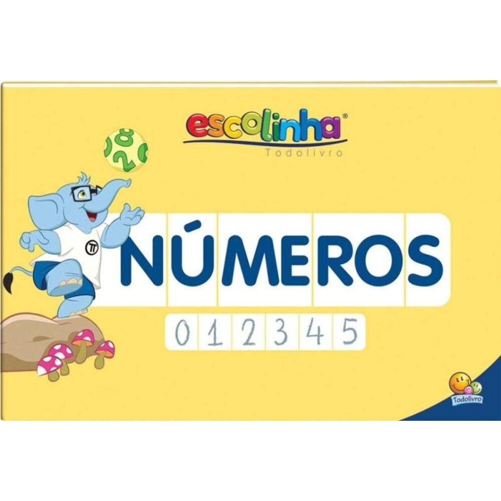 Escolinha Sistema De Caligrafia: Numeros