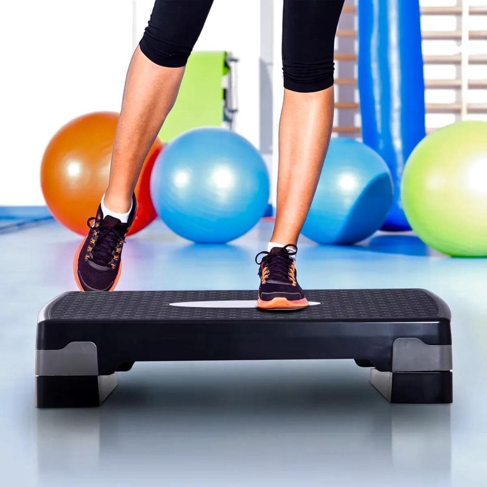 Step De Ginástica Academia Exercícios Ajustável 2 Níveis