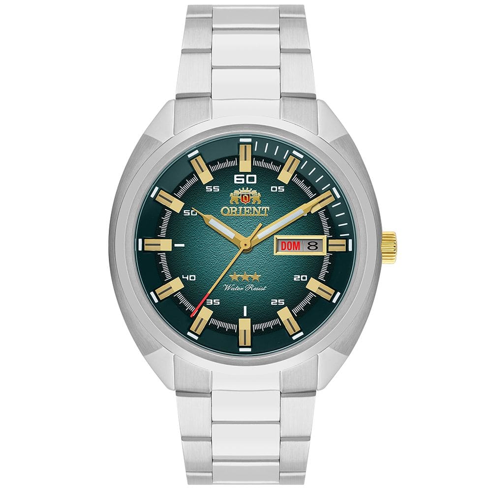 Relógio Orient Automático Masculino Analógico Nh3ss006 Prata