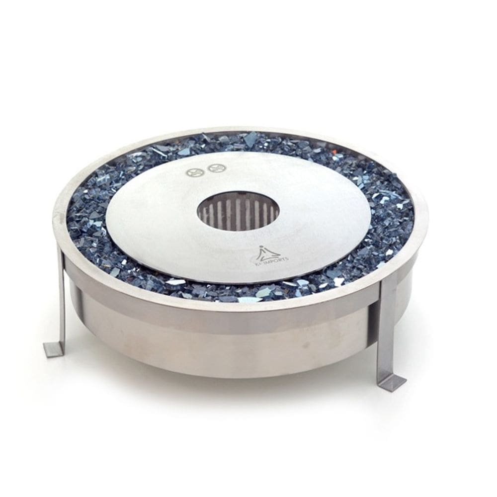 Lareira Ecológica Modelo Tocha Inox Grande 5L - K3 Imports