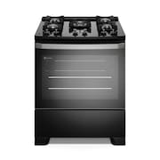 Fogão de Piso Electrolux 05 Bocas Efficient Mesa de Vidro, Grades Individuais de Ferro Fundido - FE5GB | FastStore PDP