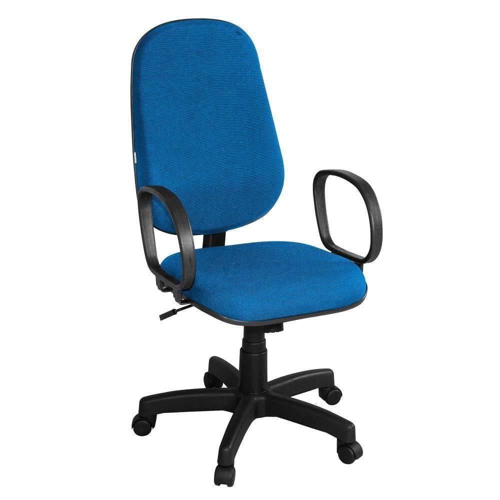 Cadeira Para Escritório Inclinável Presidente Taipei Azul