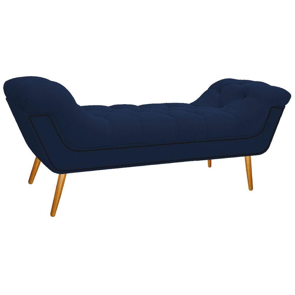 Calçadeira Estofada 160cm Queen Size Suede