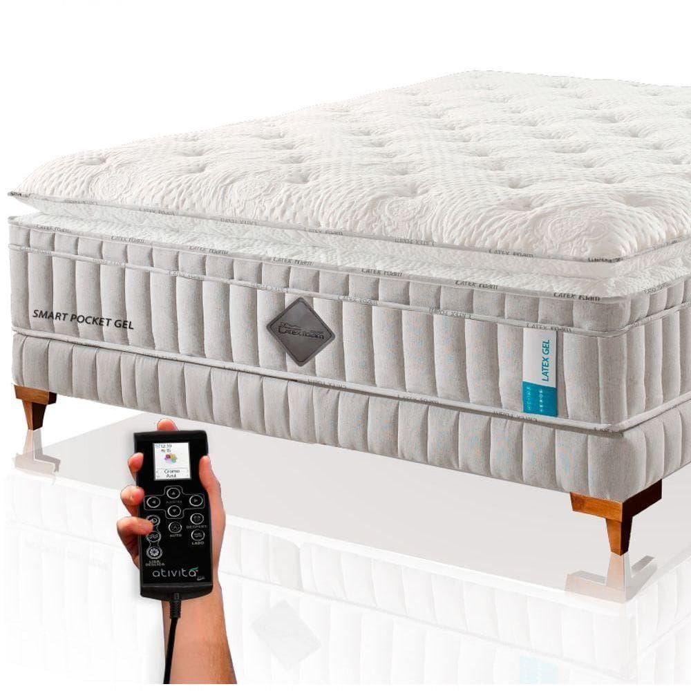 Colchão De Látex Queen 158x198cm