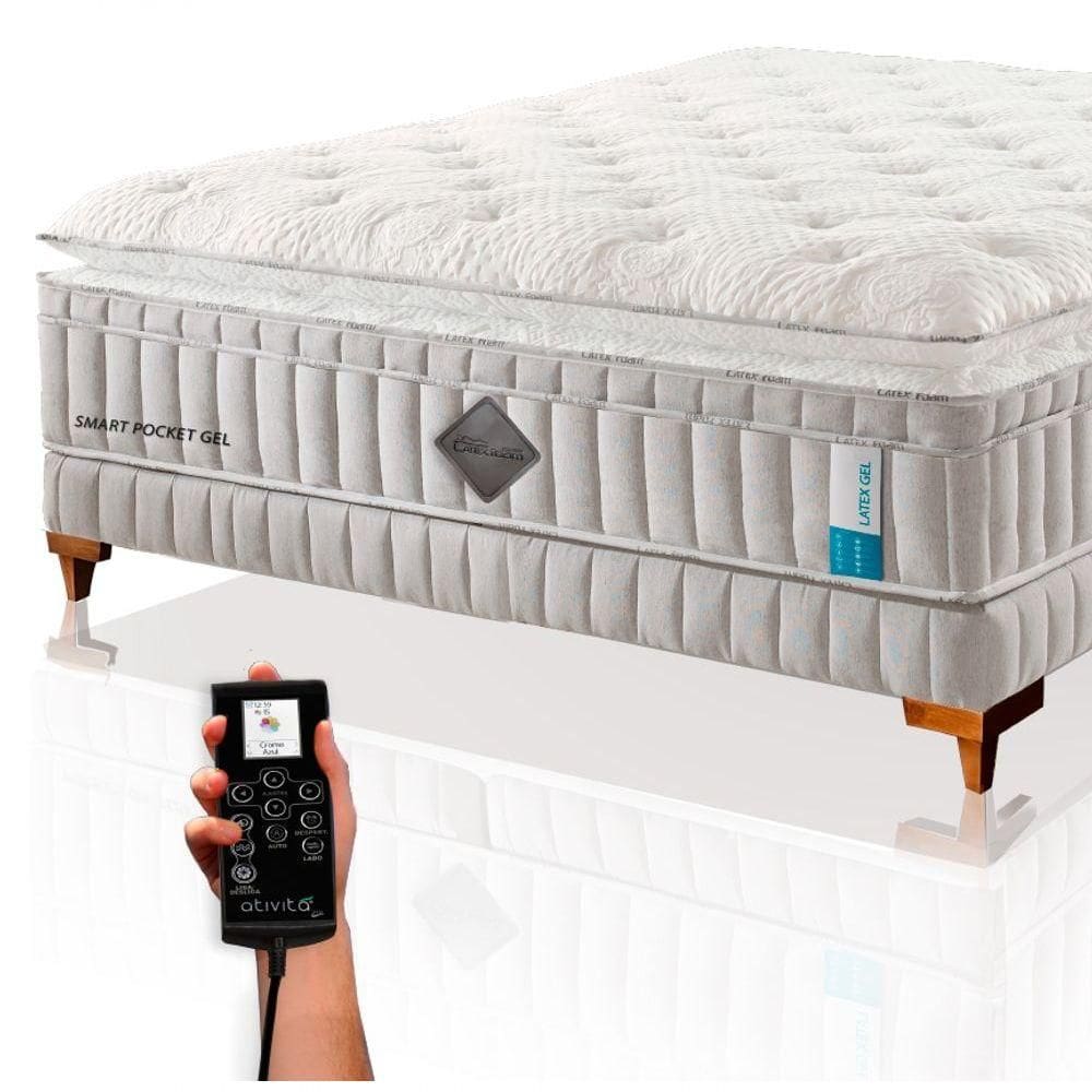 Colchão De Látex Queen 158x198cm