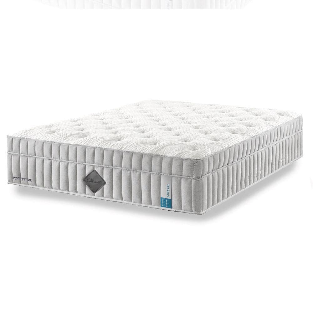 Colchão De Látex Qgel Com Cobre Casal 138x188cm