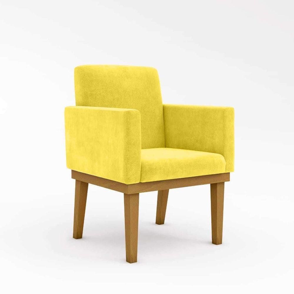 Cadeira + Reforçada Amarelo