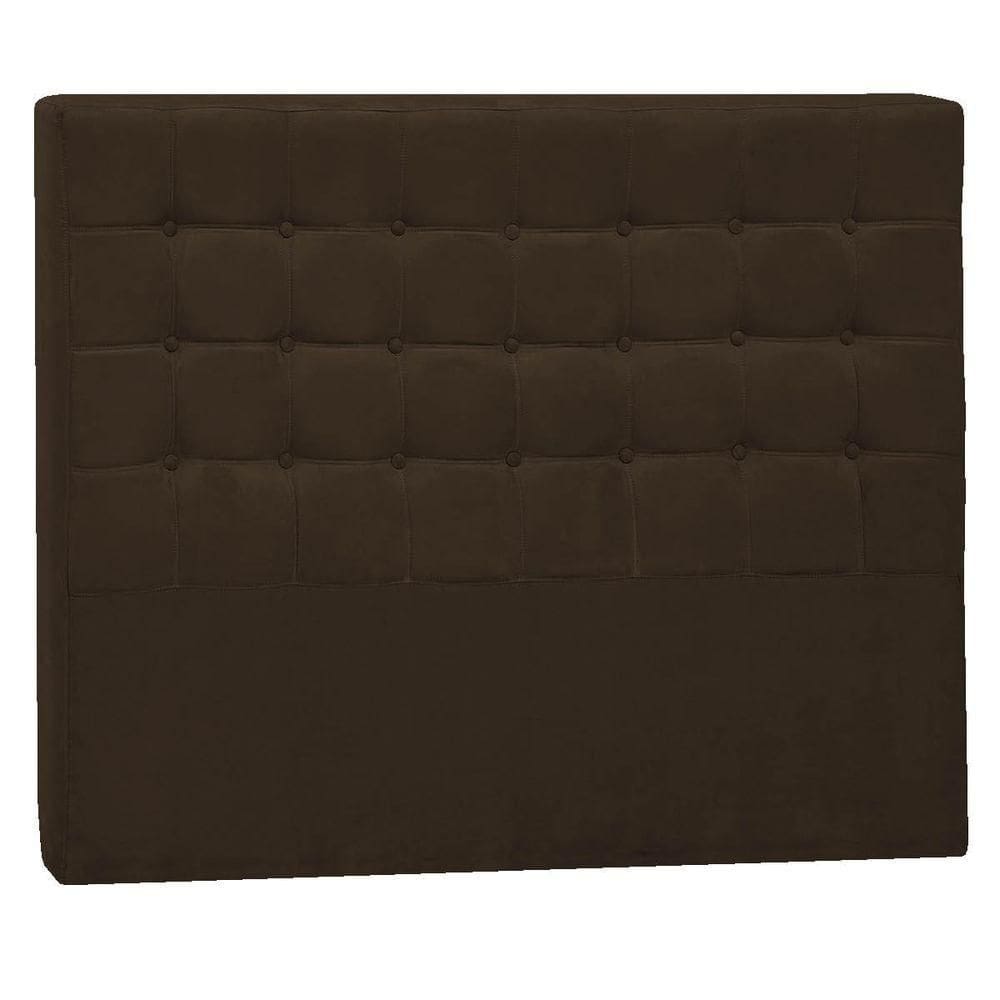 Cabeceira King Pequim P04 195 Cm Suede Marrom