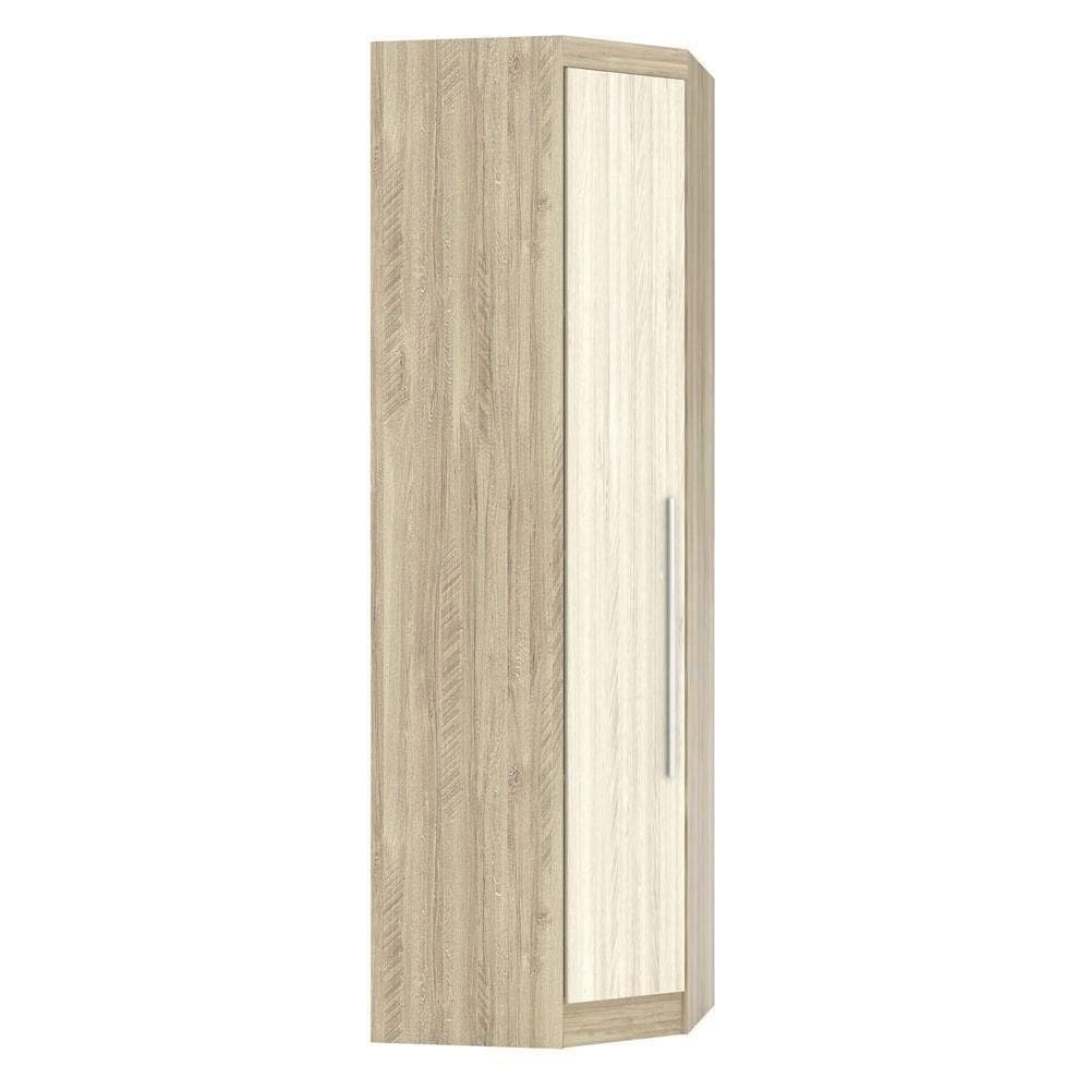 Guarda Roupa Modulado Canto Oblíquo 195 Avelã/ártico