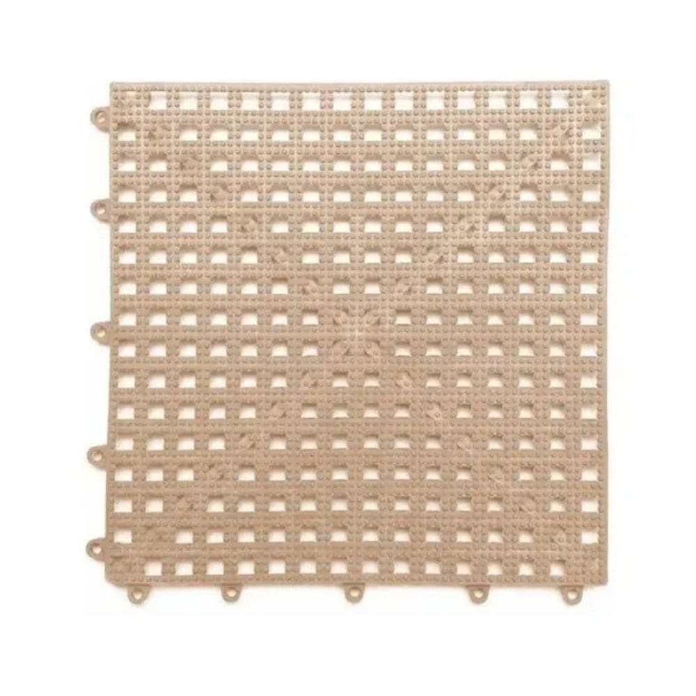 Piso Modular Acqua Kap 30cm X 30cm Kit 6 Peças Bege Kapazi