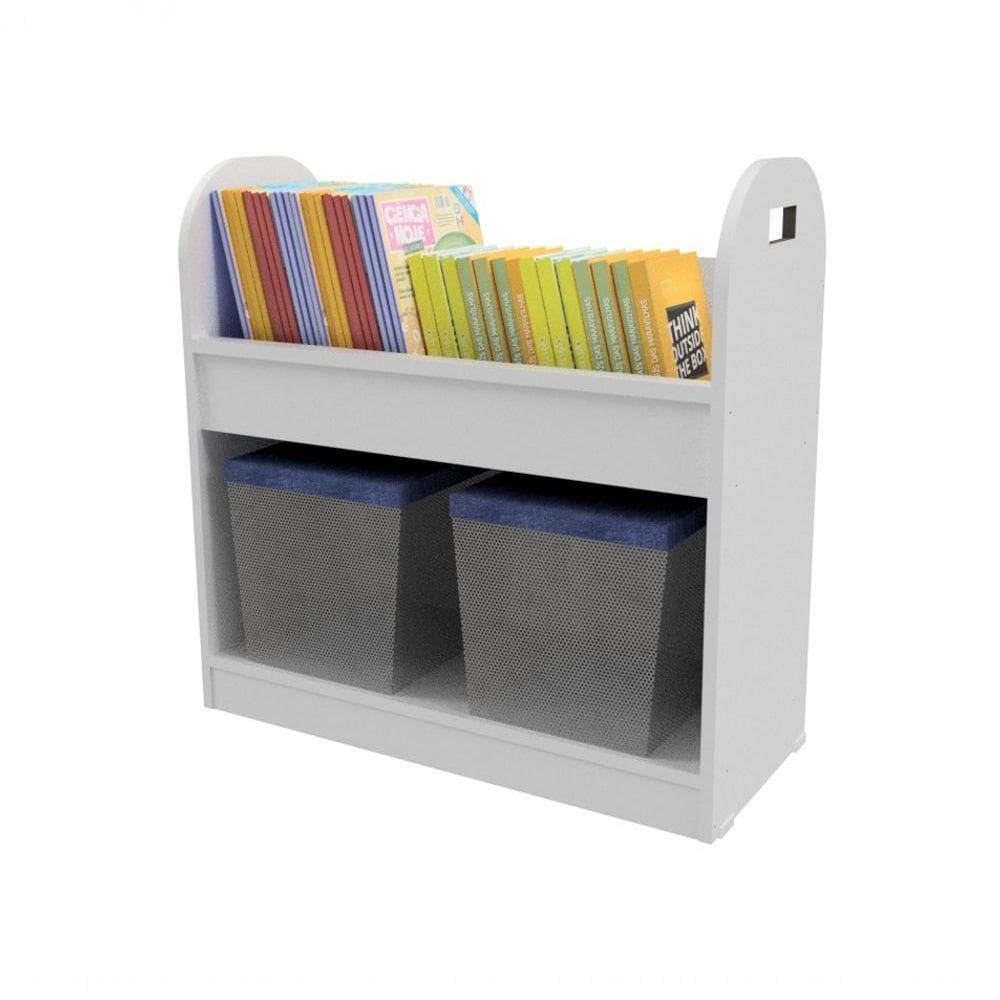 Organizador De Livros Turmalina 100% Mdf Quarto Crianças