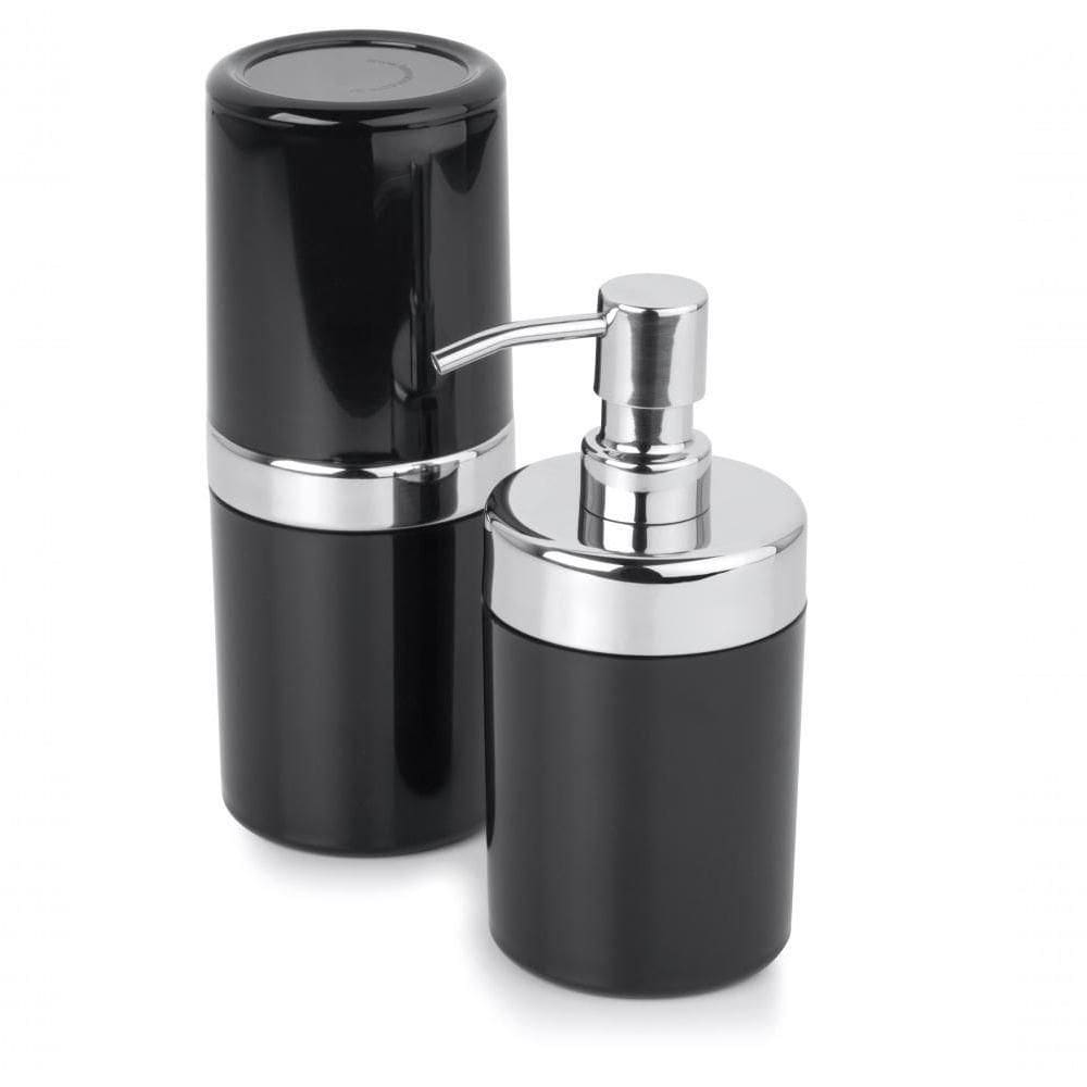 Kit Banheiro Acessórios Pia Lavabo Acquaset Onix 2 Peças
