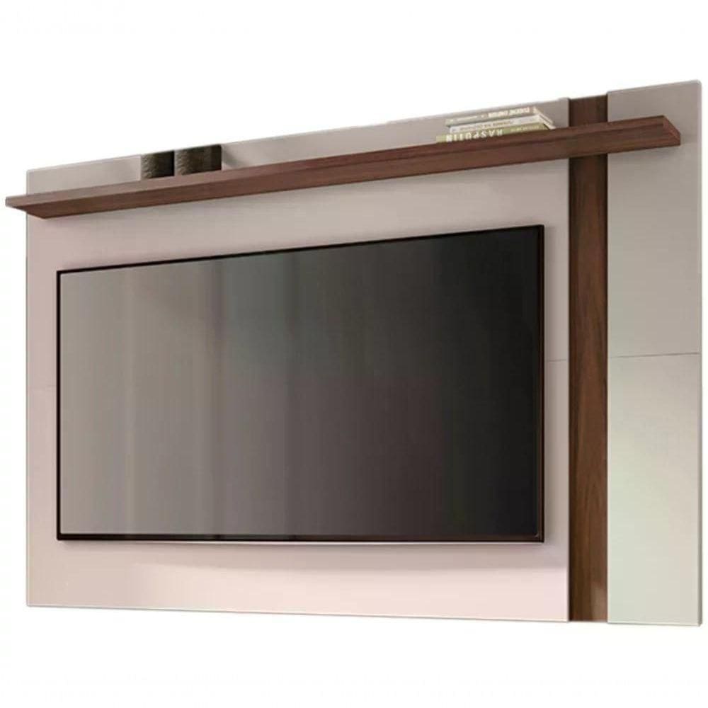 Painel Extensivel Tv 70\" Leme Off White Nogueira