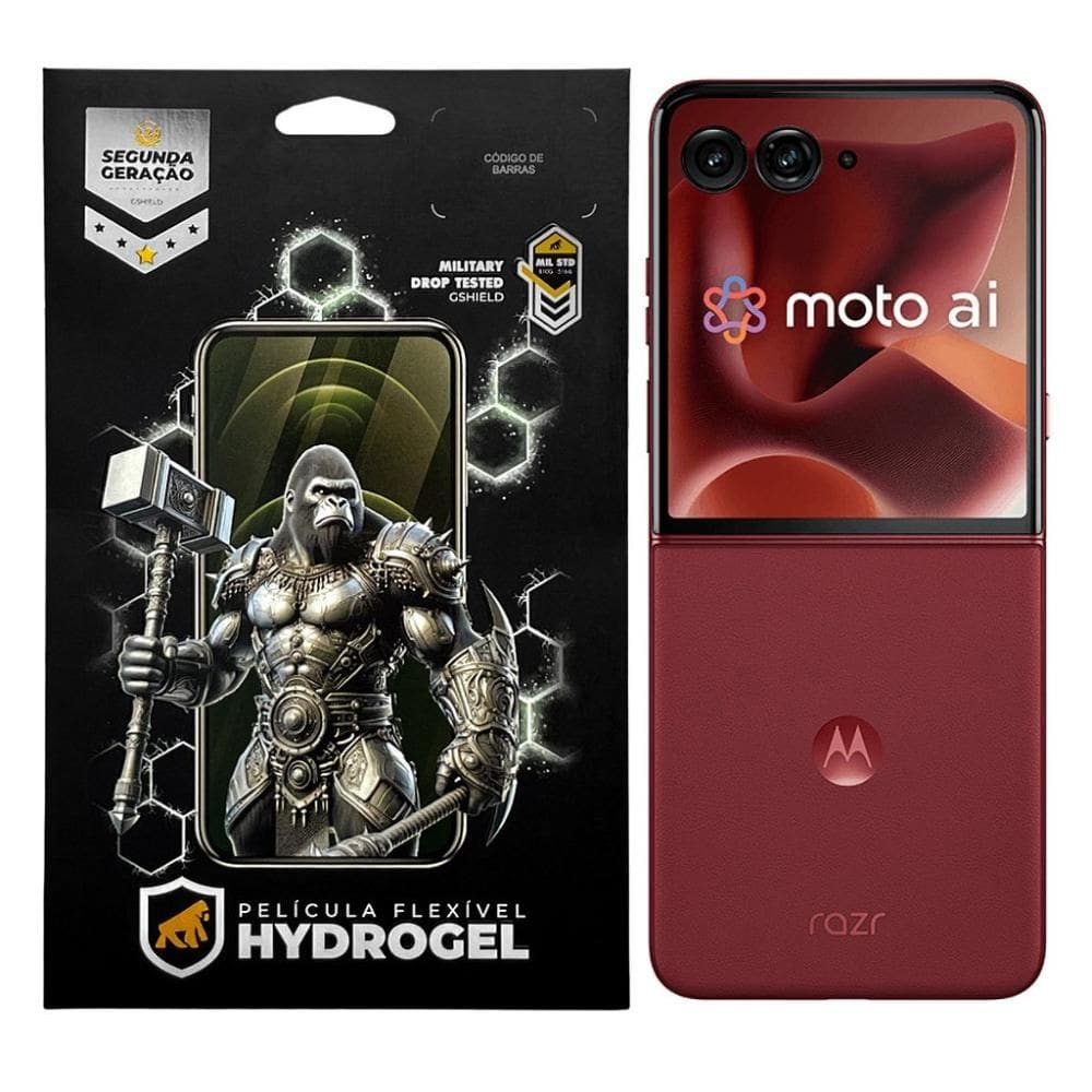 Película para Motorola Moto Razr 60 Ultra 5G - Traseira Hydrogel HD - Gshield