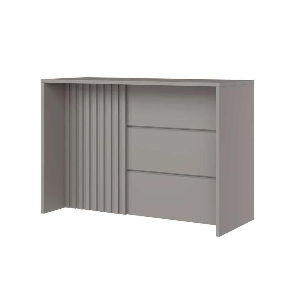 Balcão De Cozinha Modulado Gourmet Requinte Cinza - Henn