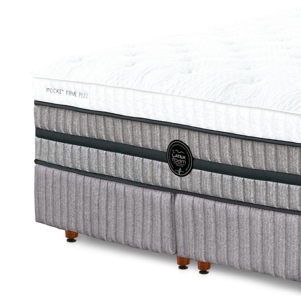 Colchão De Látex Firme Plus Box King 193x203cm