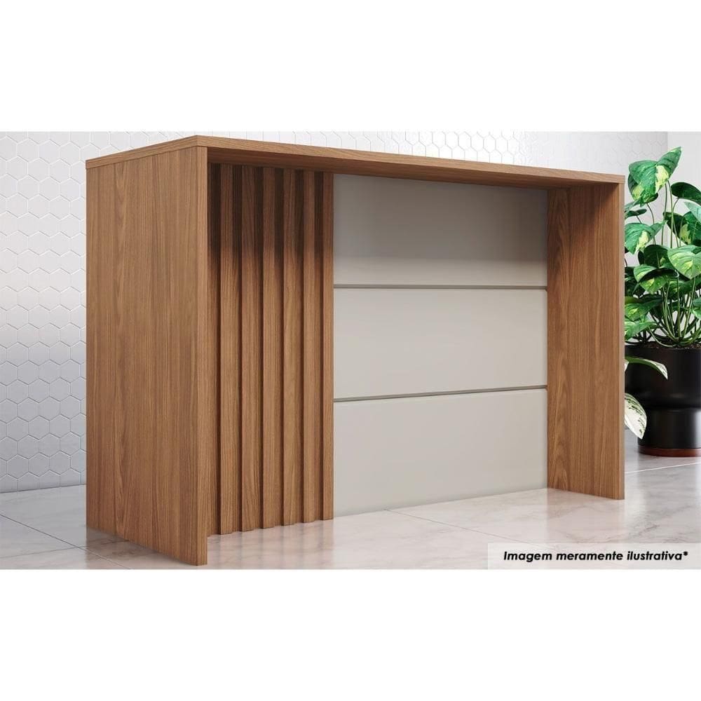 Balcão De Cozinha Modulado Gourmet Requinte Nature-areia - Henn