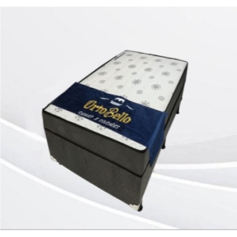 Cama Box Solteiro de Molas 88x188 - Ortobello