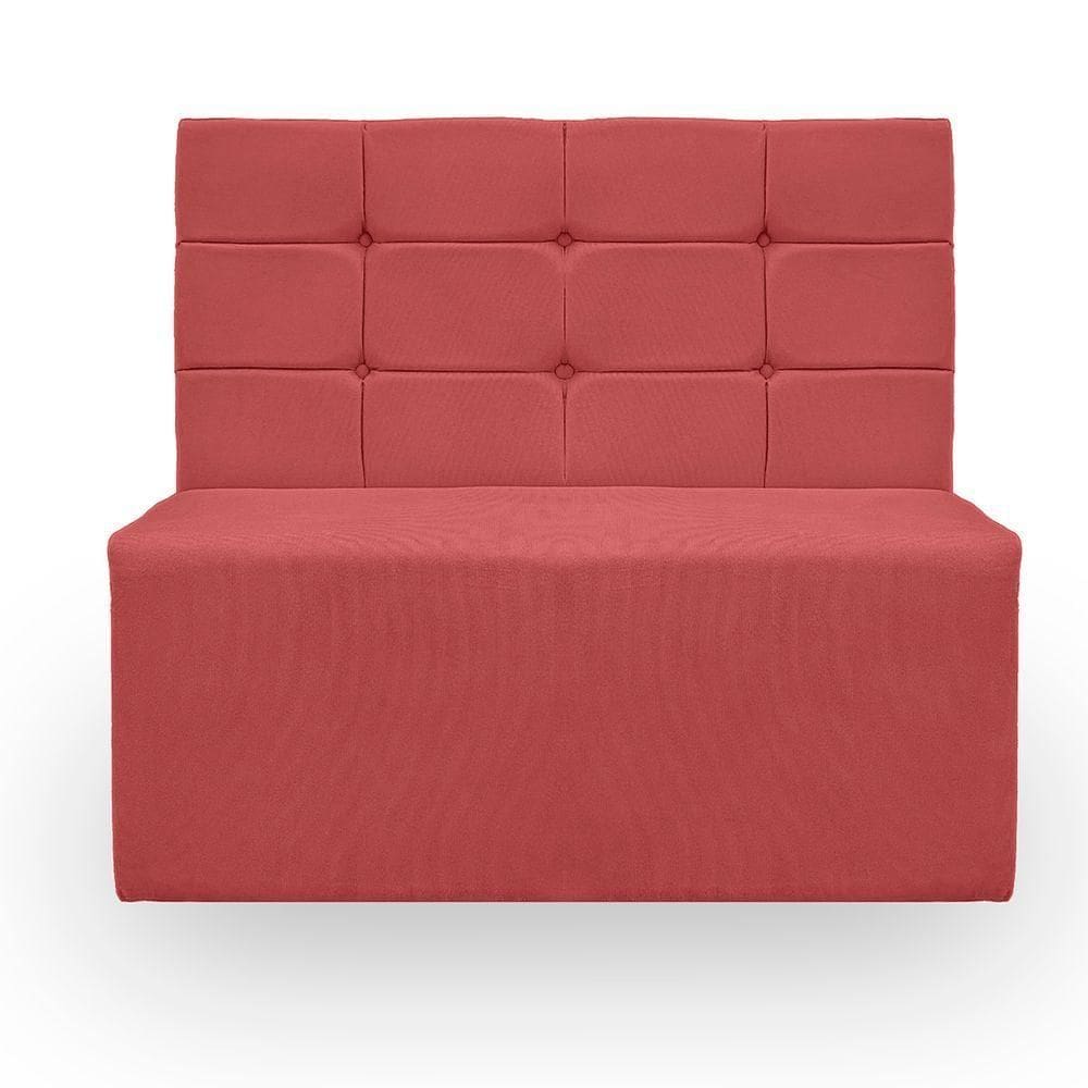 Canto Alemão Confortável Para Apartamento Cozinha E Restaurantes Suede Cor Rose