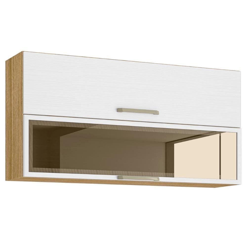 Armário Com 2 Portas Basculante Banff Freijó Supremo