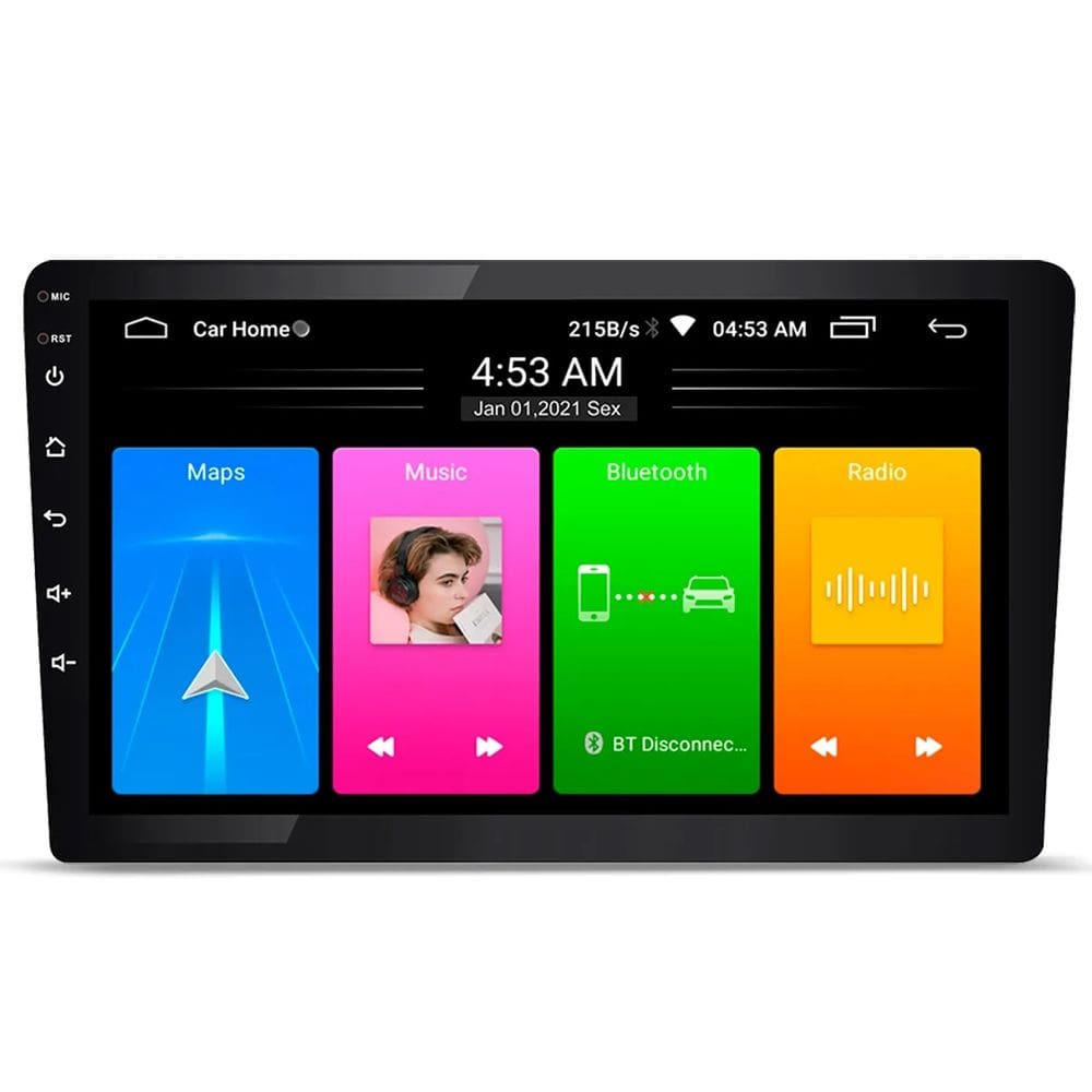 Central Multimídia 9 Pol Android Carplay QuadCore 2/64GB - Autovex