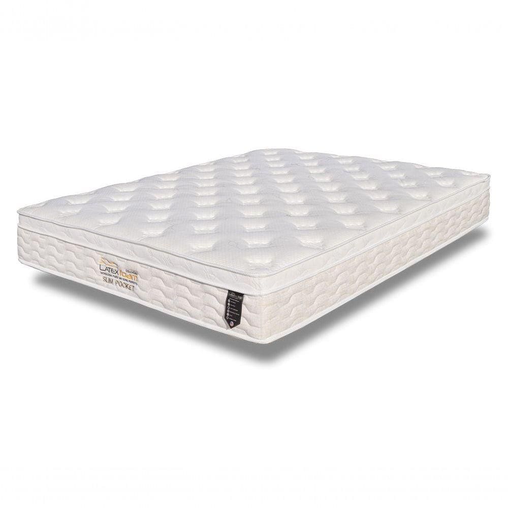 Colchão De Látex Slim Solteiro 88x188cm