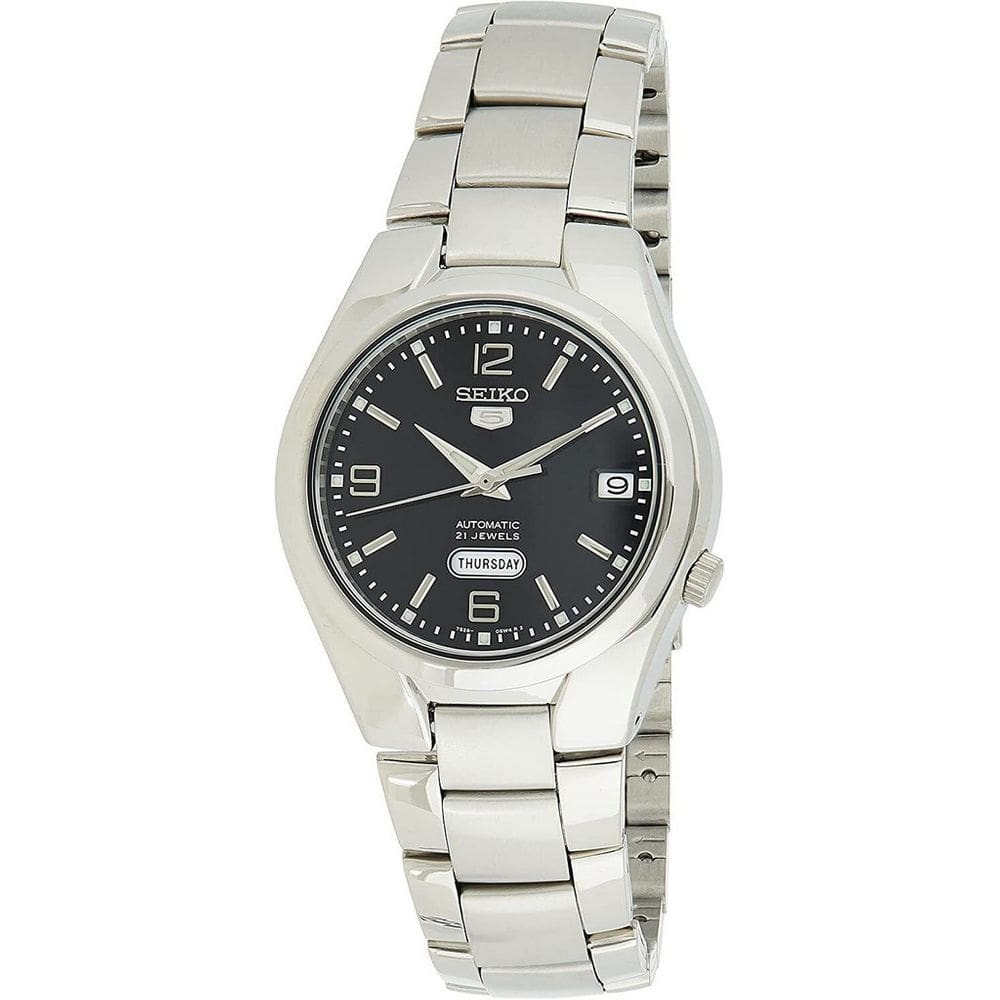 Relógio Seiko 5 automático SNK623K1 para homens em aço inoxidável