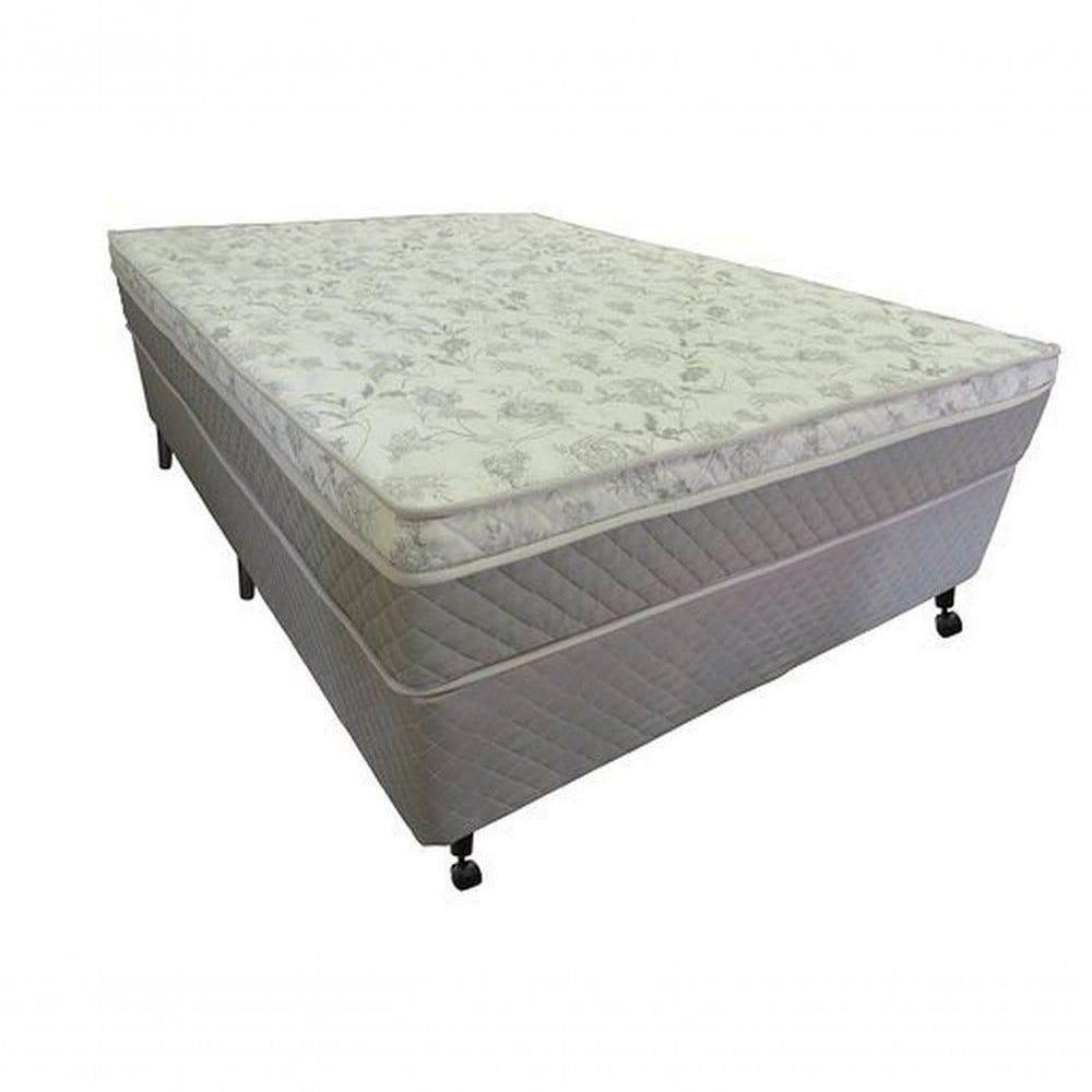 Cama Box + Colchão Netsono Casal One Face Híbrido