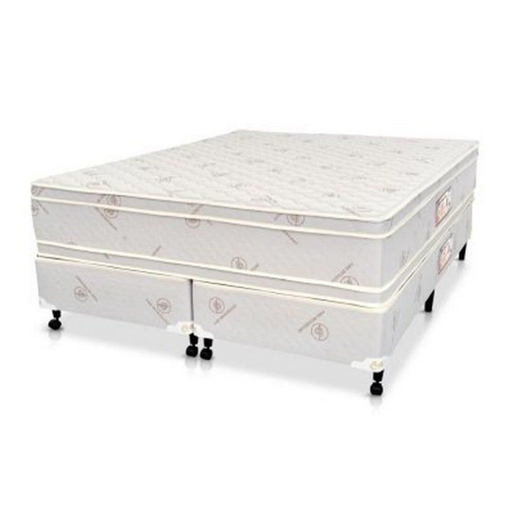 Cama Box + Colchão Castor King Hotel Fire 193x203x60cm