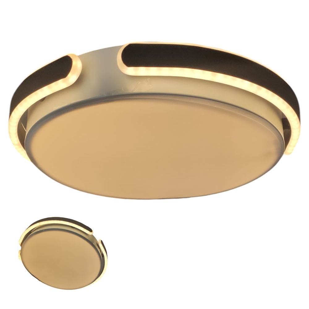 Luminaria Plafon 3 em 1 LED Iluminaçao Minimalista Residencial Comercial Ambiente Decoraçao Moderno Quarto Sala Hall de Entrada