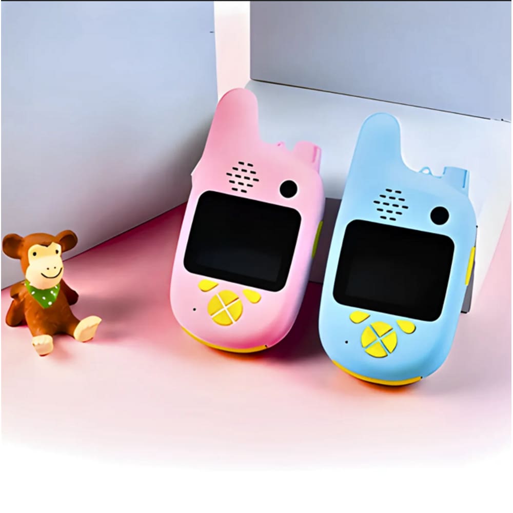 Walkie Talkie Infantil Com Câmera Digital Para Crianças - Pa