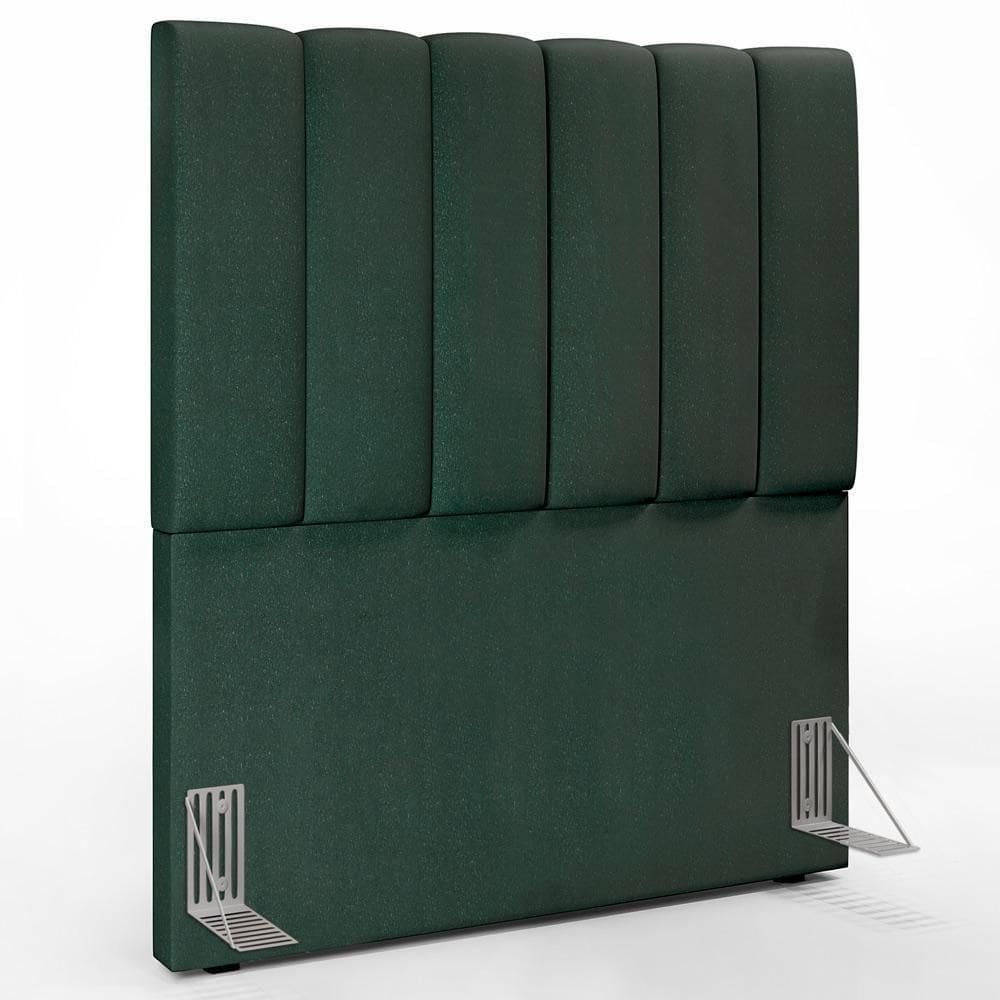 Cabeceira Cama Box Solteiro 100 Cm Dália W01 Verde Musgo