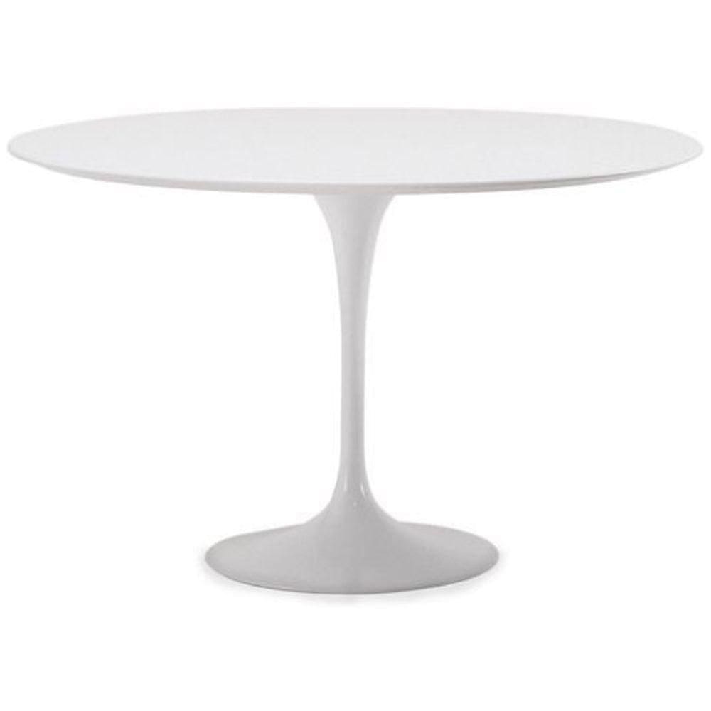 Mesa De Jantar Tulipa Saarinen 80 Cm Branco