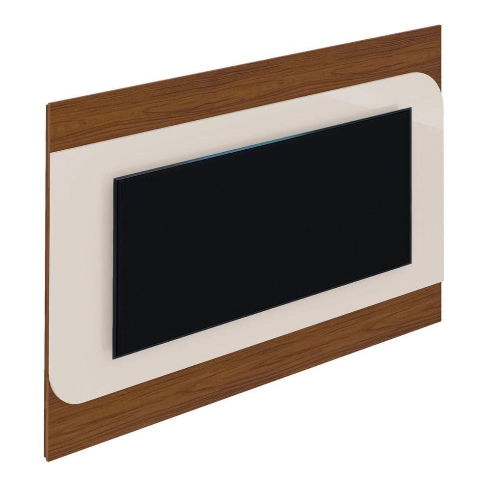 Painel Para Tv De 86 Polegadas Siracusa Cedro Off White