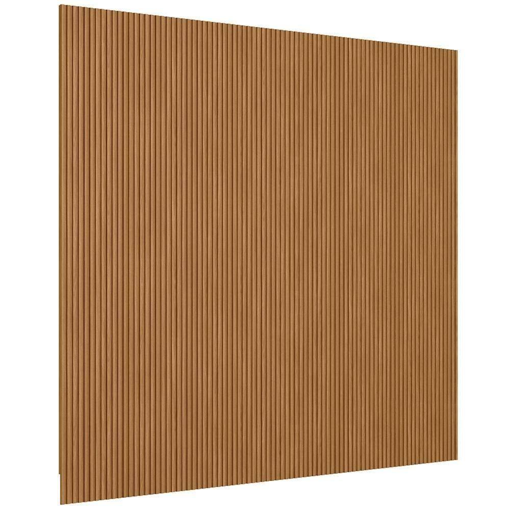 Painel Ripado De Madeira Para Sala Quarto 297x250cm Slats L05 Nature - Lyam Decor