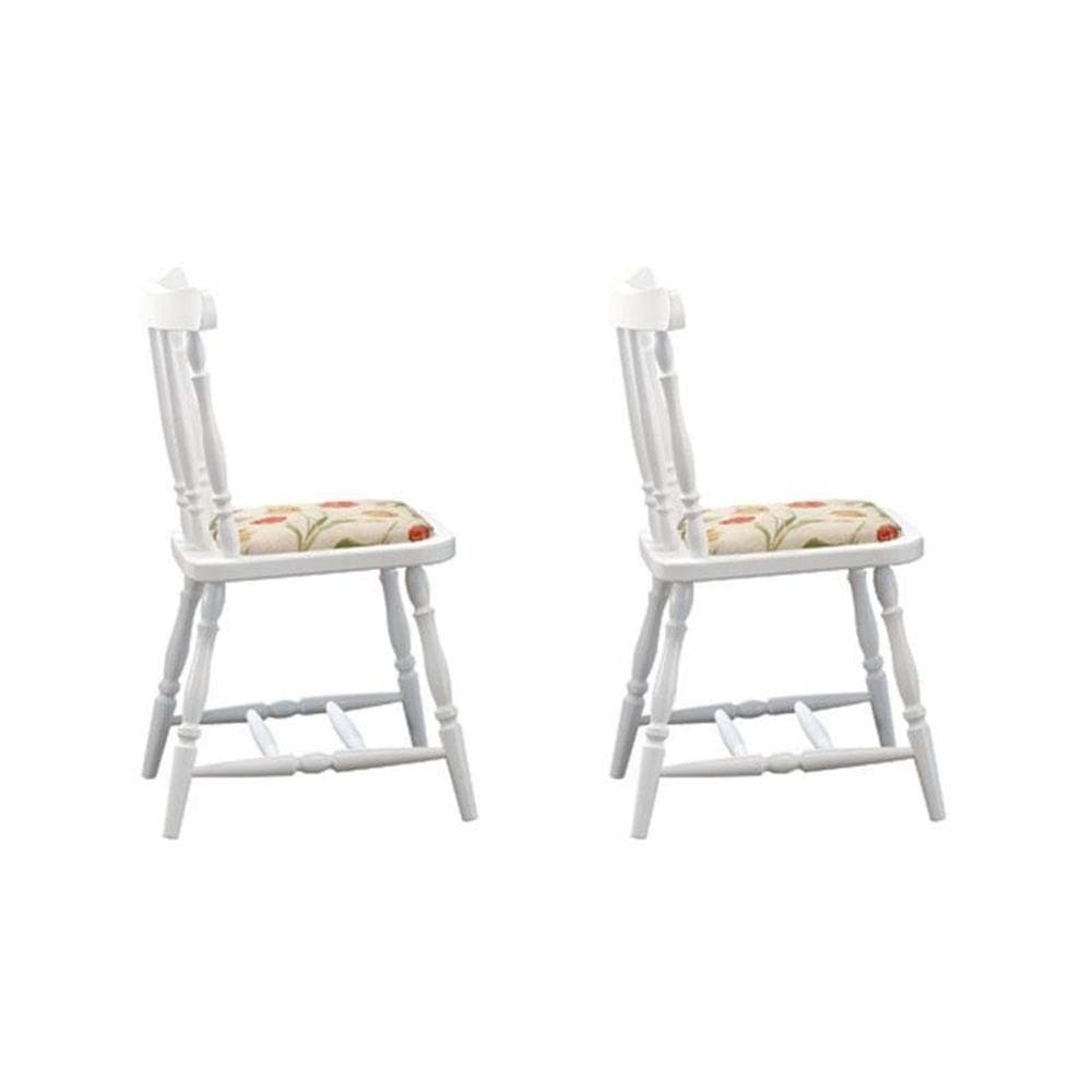 Kit 2 Cadeiras Foz Estofada Branco - Piratini
