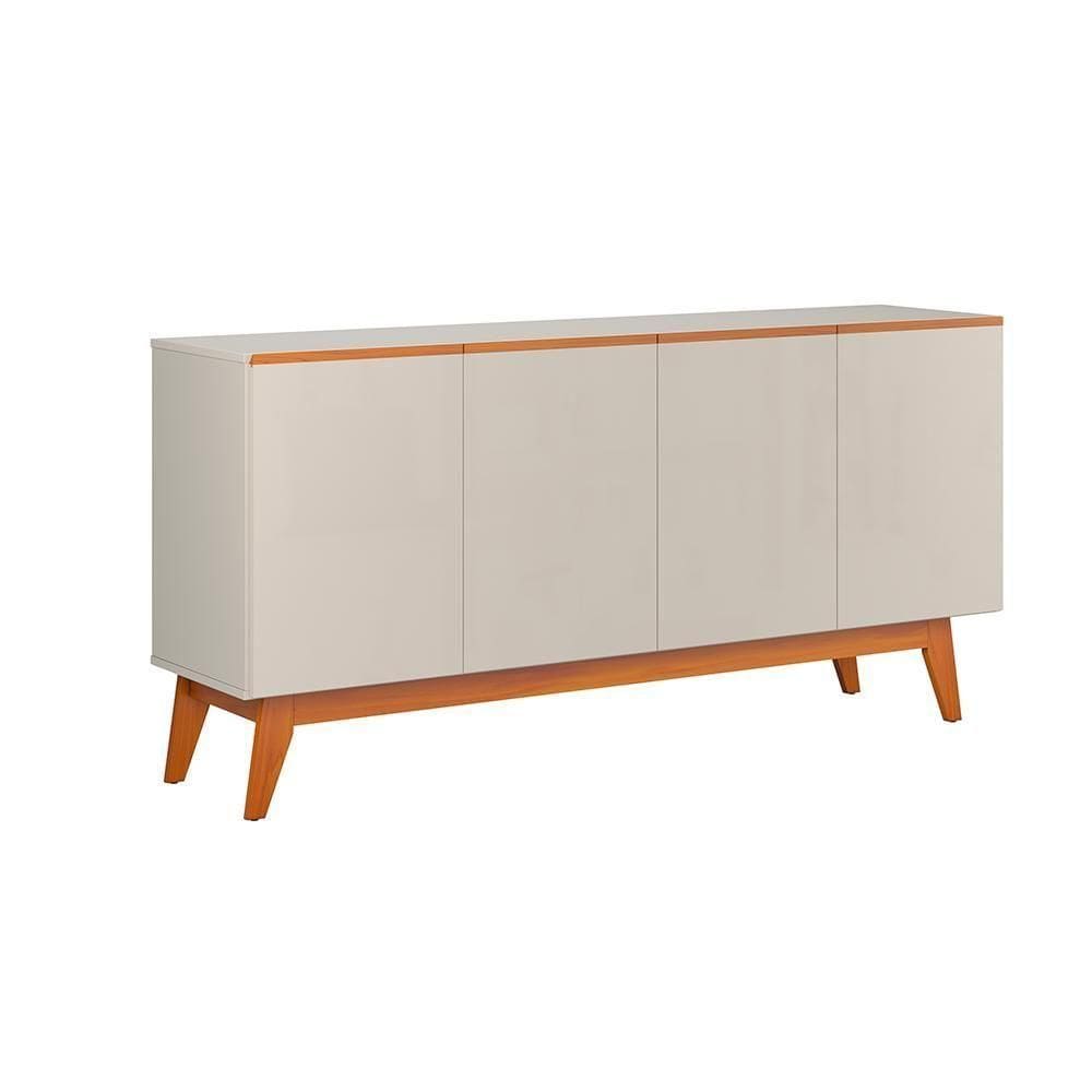 Buffet 4 Portas Para Sala De Jantar Porto Off White Nature