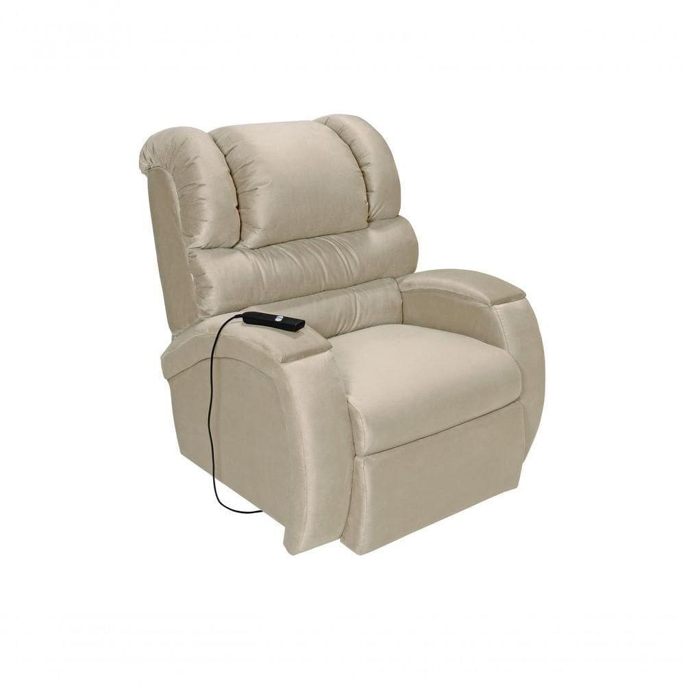Poltrona Reclinável Imperial Zero Wall Motorizada areia 376