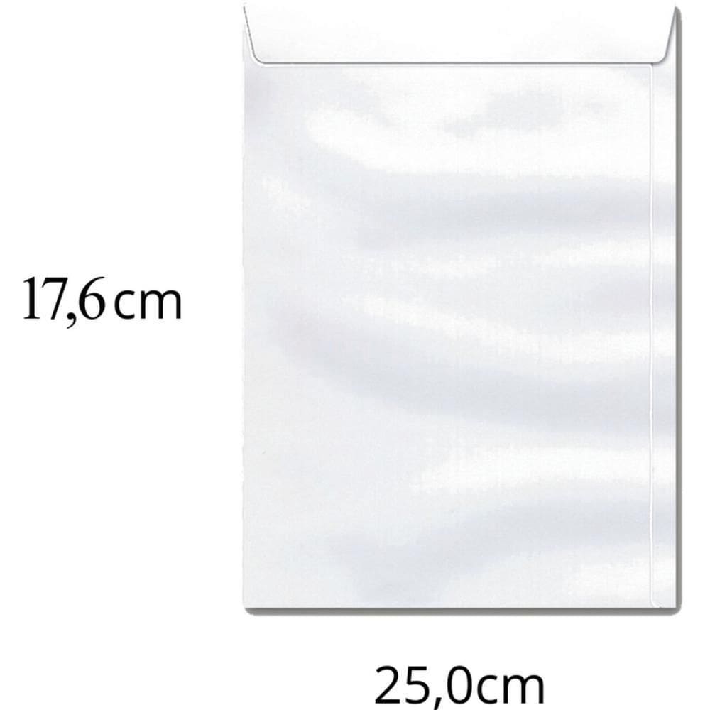 Envelope Saco Branco 176x250 90grs. Ofício 100unid - Scrity