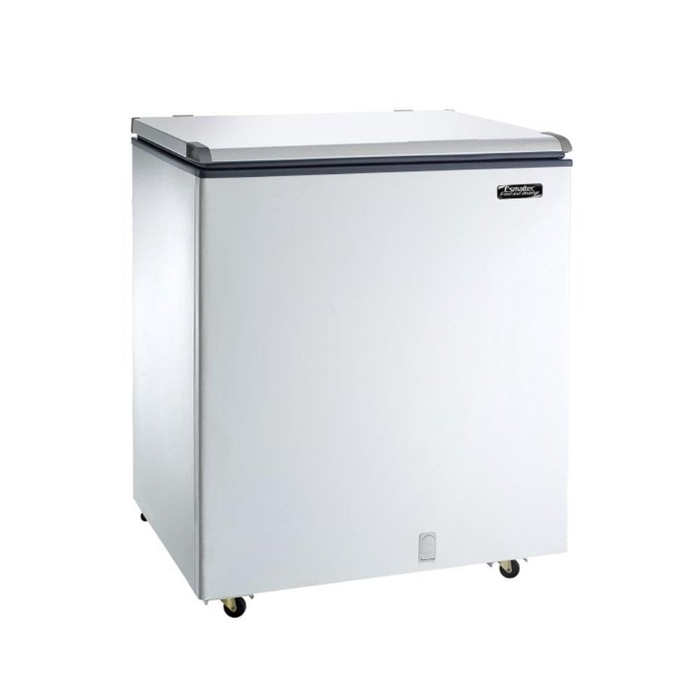 Freezer Horizontal Esmaltec 230 Litros ECH250 | Porta Cega, Dupla Ação, Branco