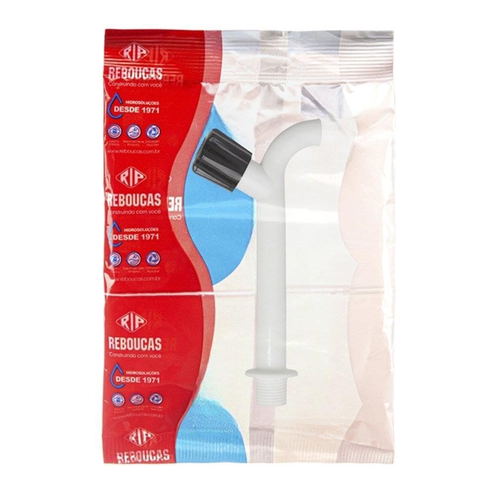 Torneira Cozinha Rebouças 15cm 1/2-3/4 Branca