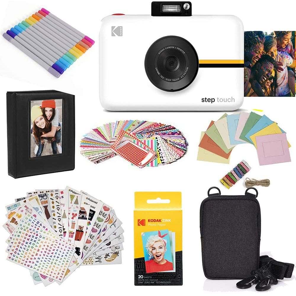 Câmera digital e impressora instantânea KODAK Step Touch 13MP