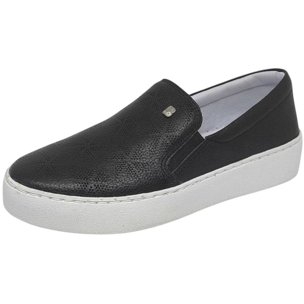 Tênis Feminino Flat Casual Conforto Slip On Moderno Bottero